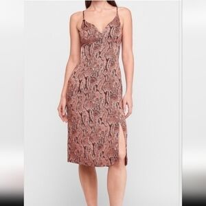 Express Snake Printed Dress. Size S.
